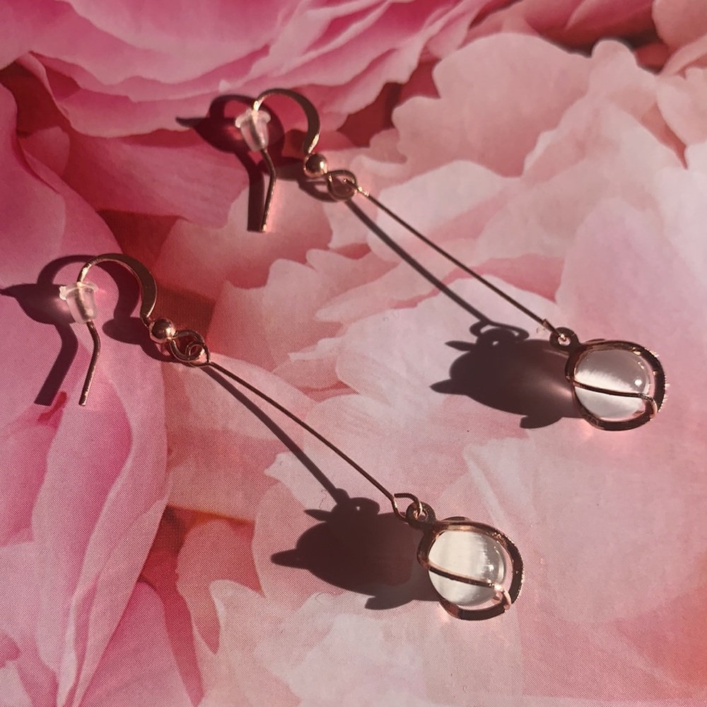 Drop earrings